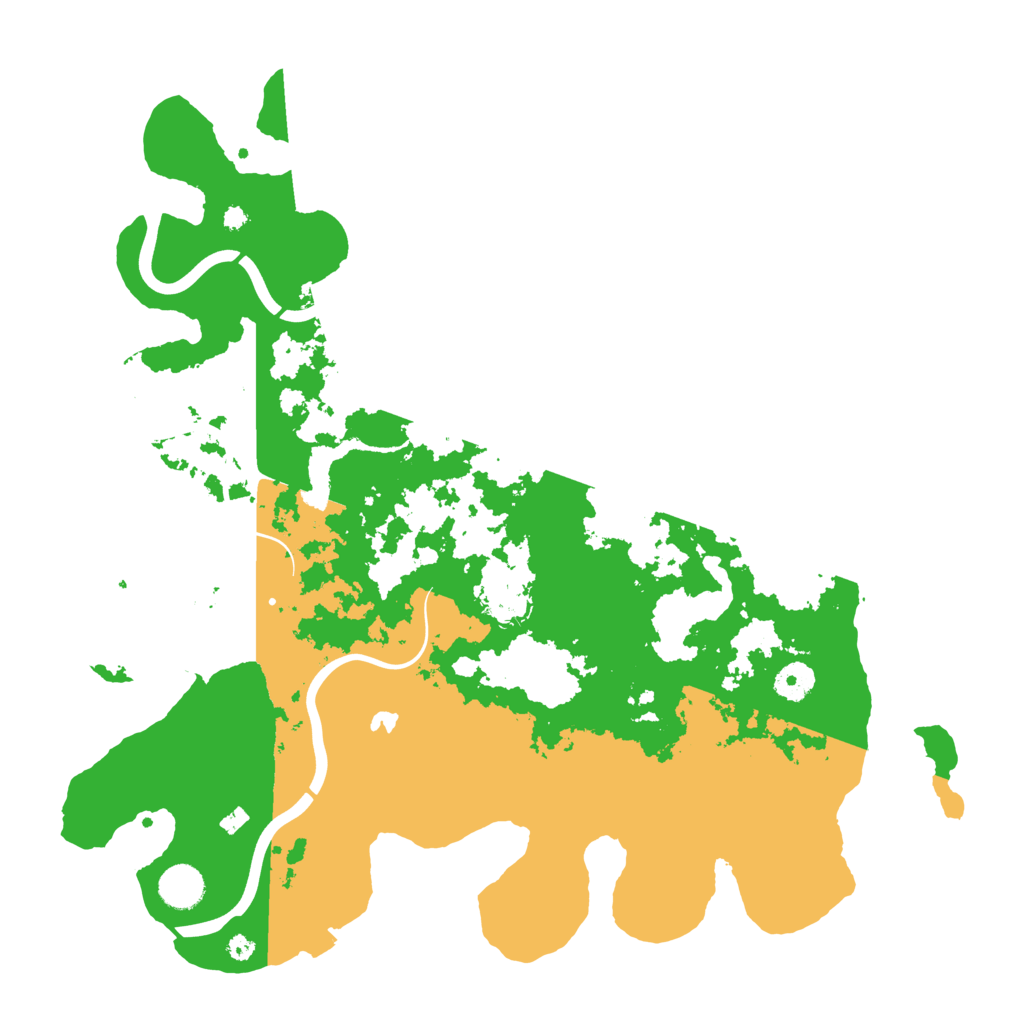 Biome Rust Map: Procedural Map, Size: 4000, Seed: 1357285885