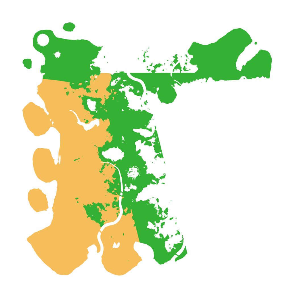 Biome Rust Map: Procedural Map, Size: 4250, Seed: 1270762260