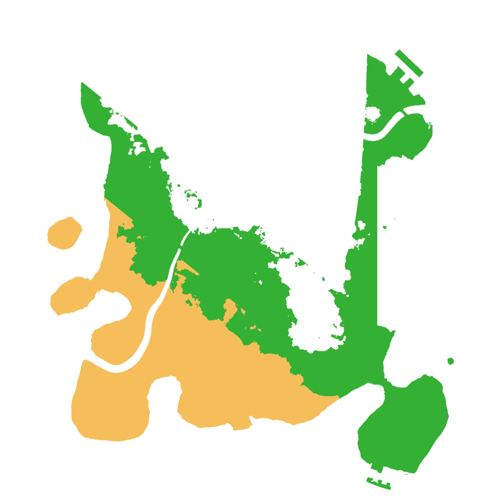 Biome Rust Map: Procedural Map, Size: 3000, Seed: 514188052
