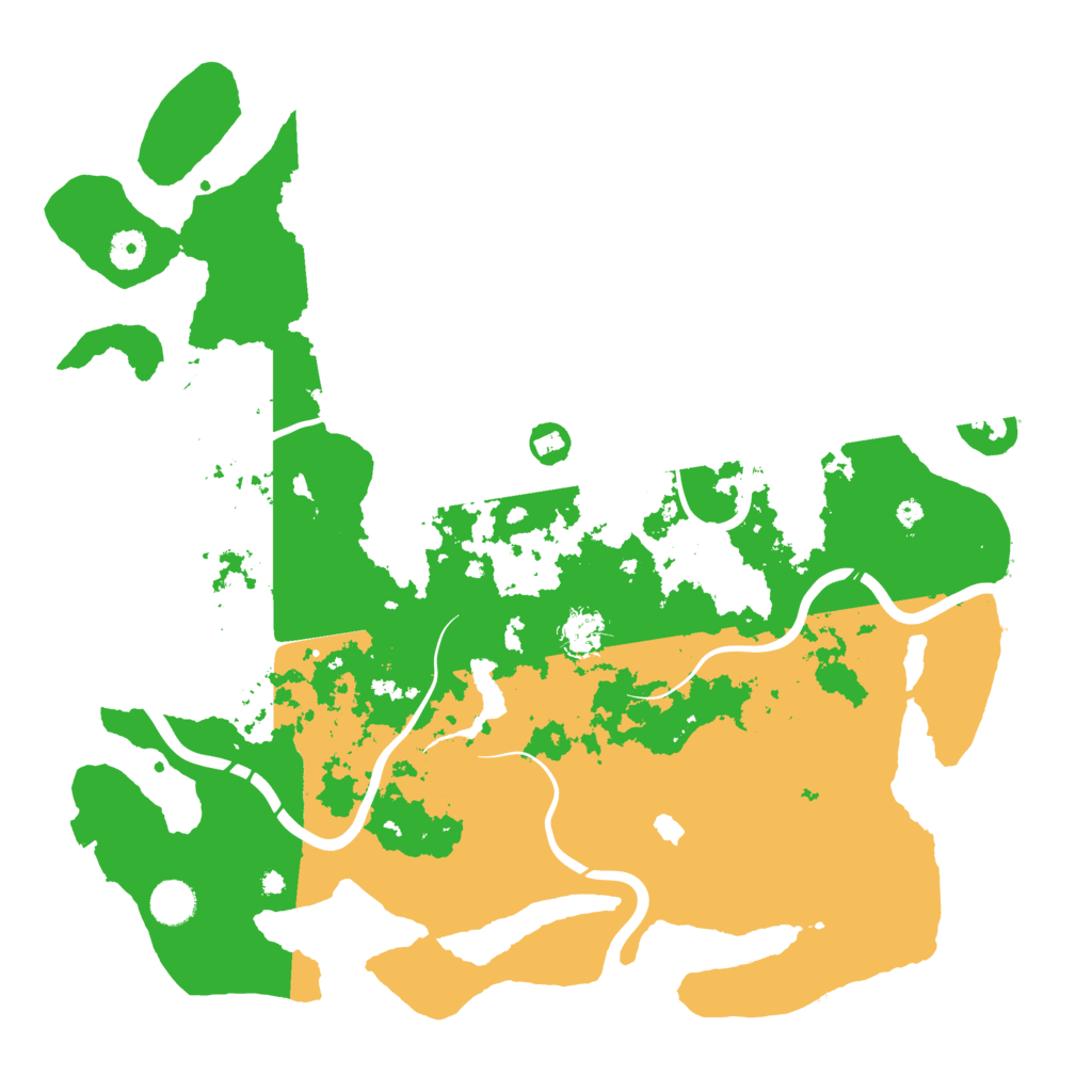 Biome Rust Map: Procedural Map, Size: 4250, Seed: 405557530