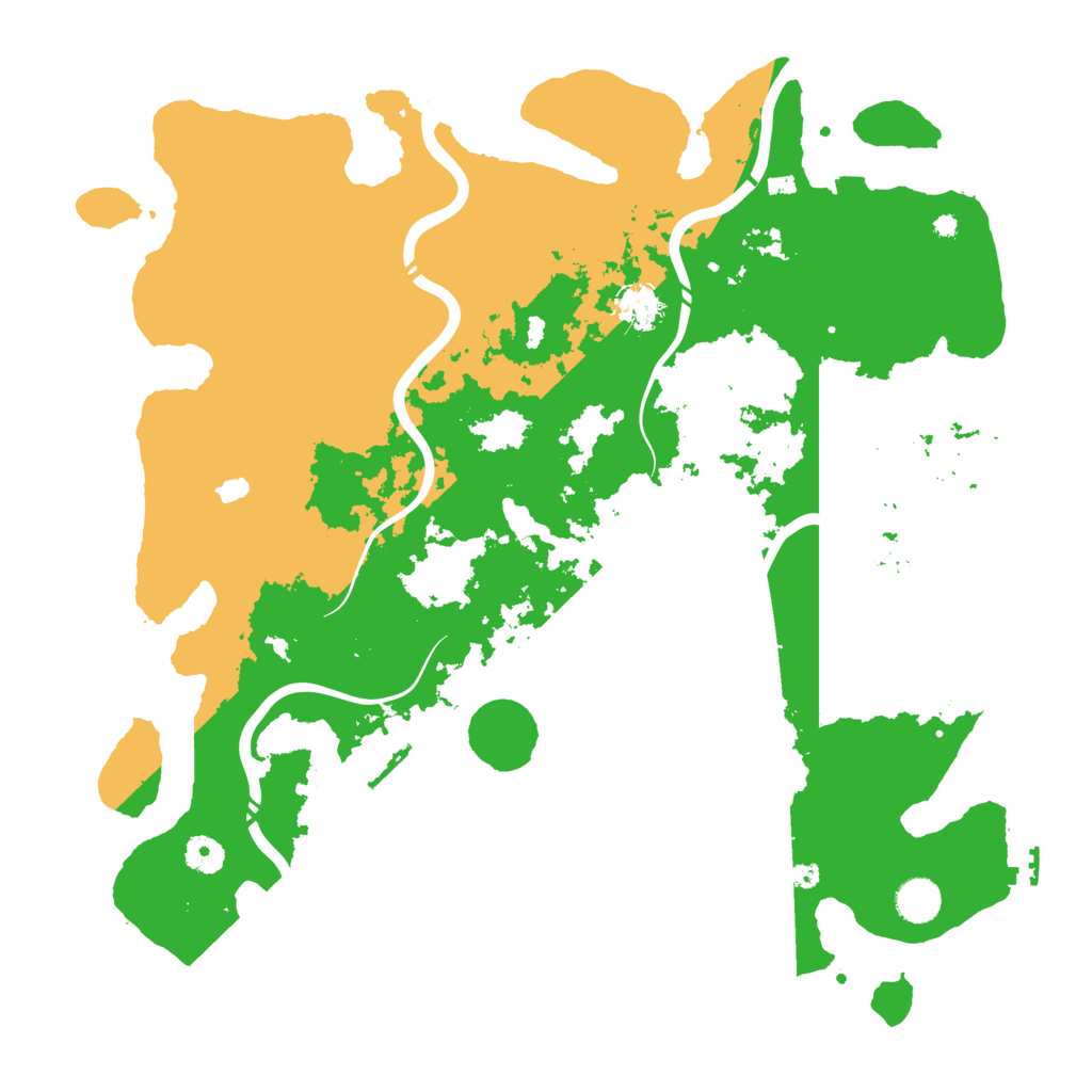 Biome Rust Map: Procedural Map, Size: 4250, Seed: 461300625