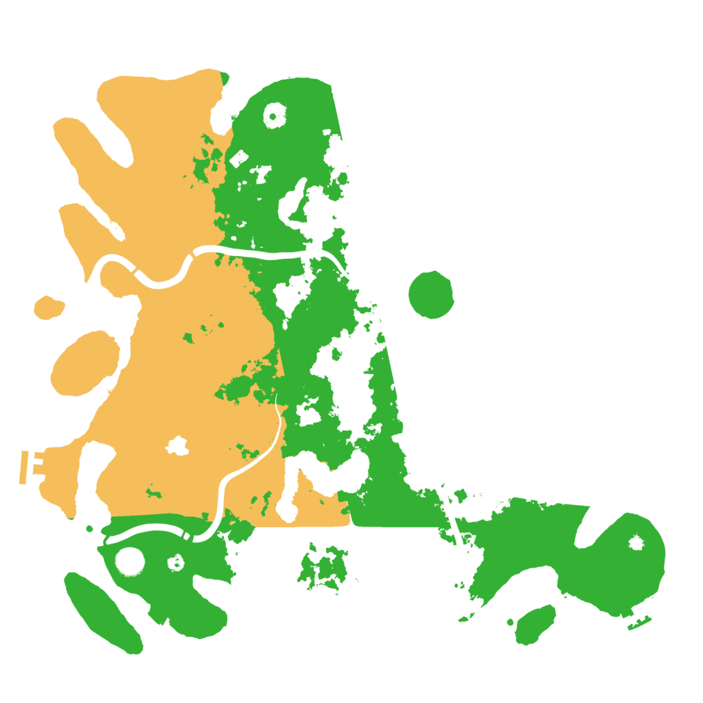 Biome Rust Map: Procedural Map, Size: 4250, Seed: 1163181565