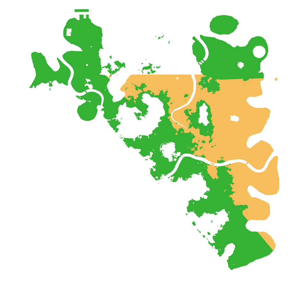 Biome Rust Map: Procedural Map, Size: 4250, Seed: 424864481