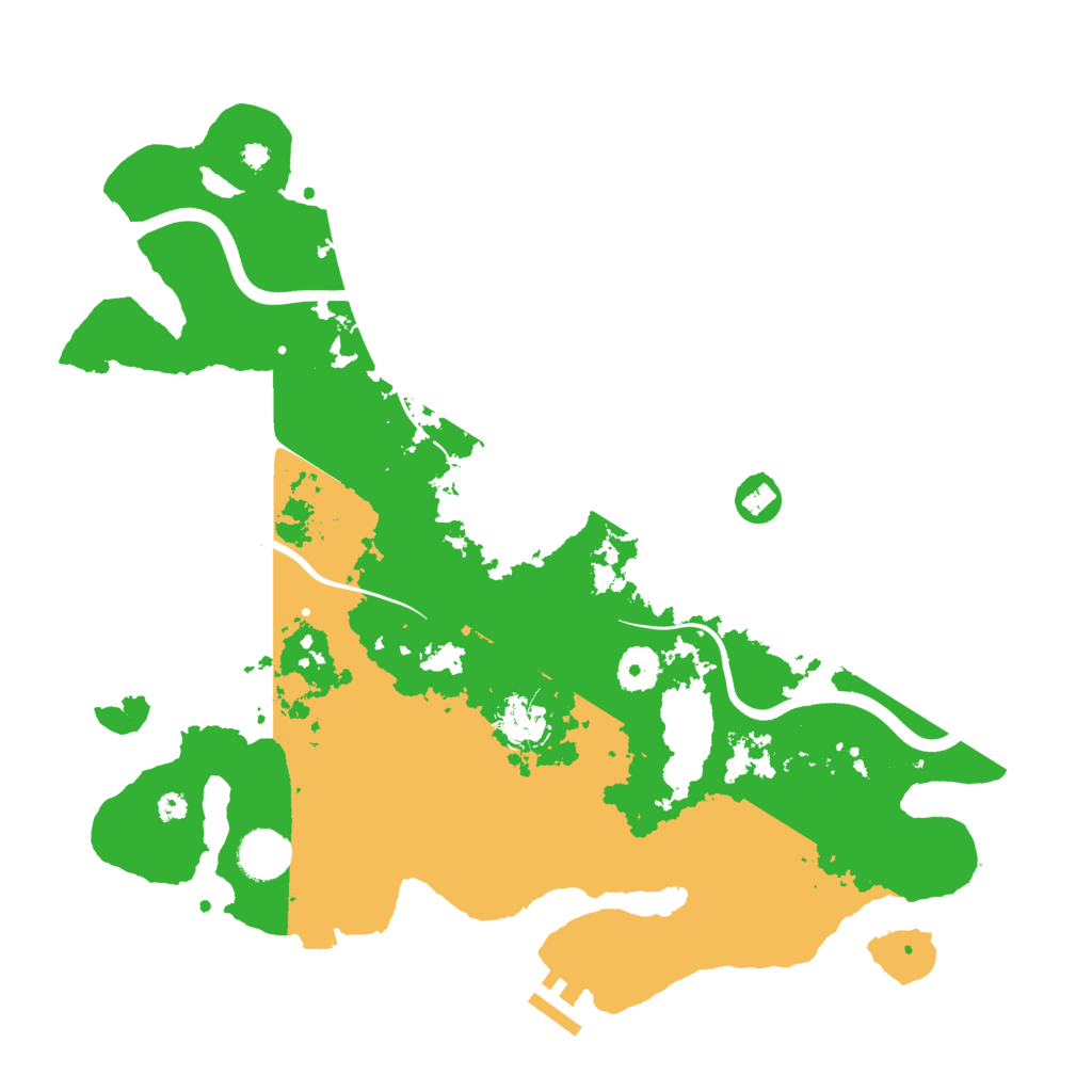 Biome Rust Map: Procedural Map, Size: 3750, Seed: 1169116695