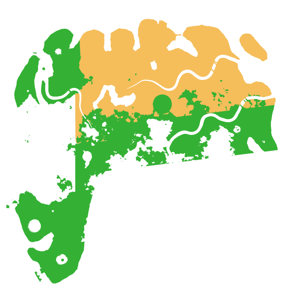 Biome Rust Map: Procedural Map, Size: 4250, Seed: 87535238