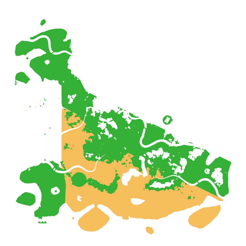 Biome Rust Map: Procedural Map, Size: 4500, Seed: 473194364
