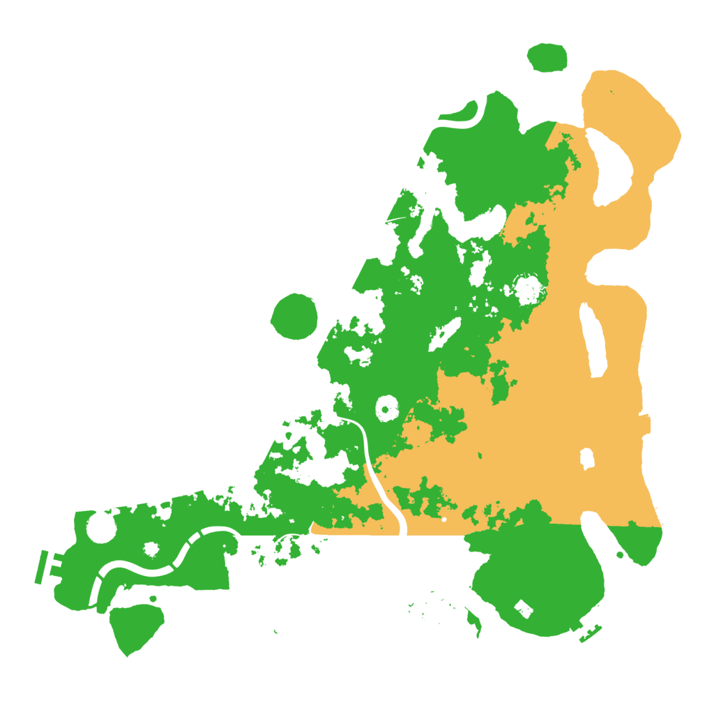 Biome Rust Map: Procedural Map, Size: 4250, Seed: 938674520