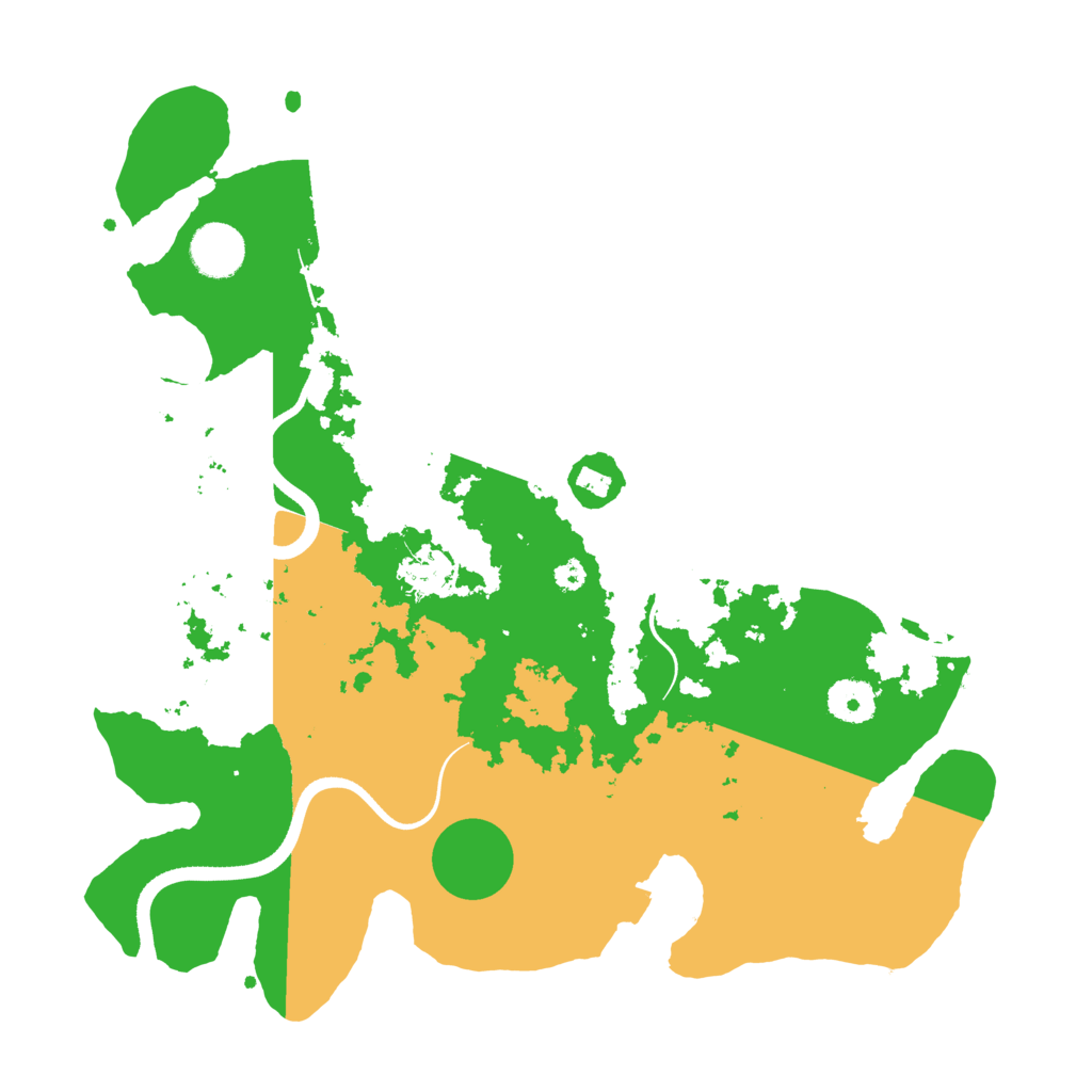 Biome Rust Map: Procedural Map, Size: 3550, Seed: 2131361988