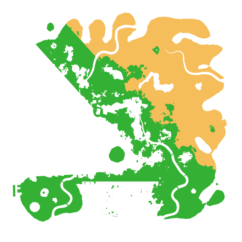 Biome Rust Map: Procedural Map, Size: 4250, Seed: 703010718