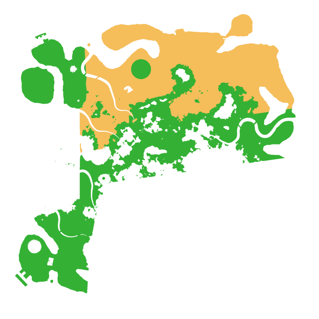 Biome Rust Map: Procedural Map, Size: 4250, Seed: 1037829534
