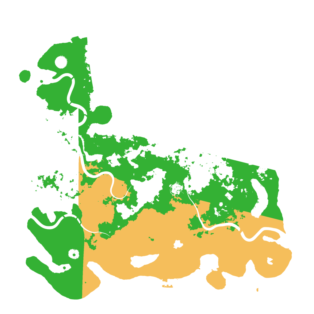 Biome Rust Map: Procedural Map, Size: 4500, Seed: 2100188913