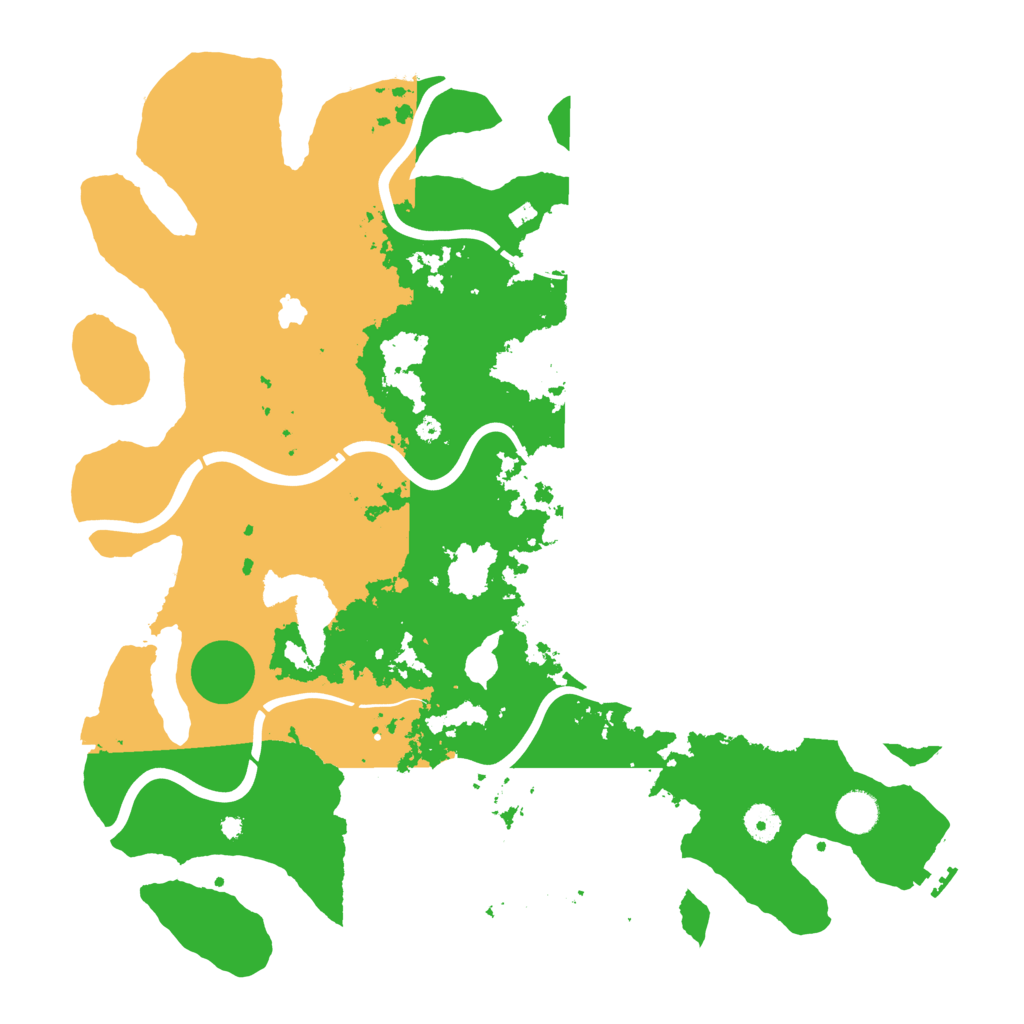 Biome Rust Map: Procedural Map, Size: 4250, Seed: 1219948291