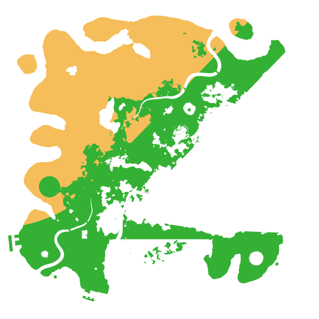 Biome Rust Map: Procedural Map, Size: 4000, Seed: 1432924091