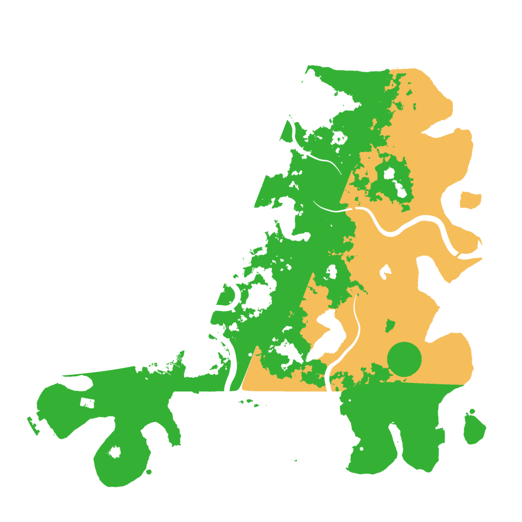 Biome Rust Map: Procedural Map, Size: 4000, Seed: 802455345
