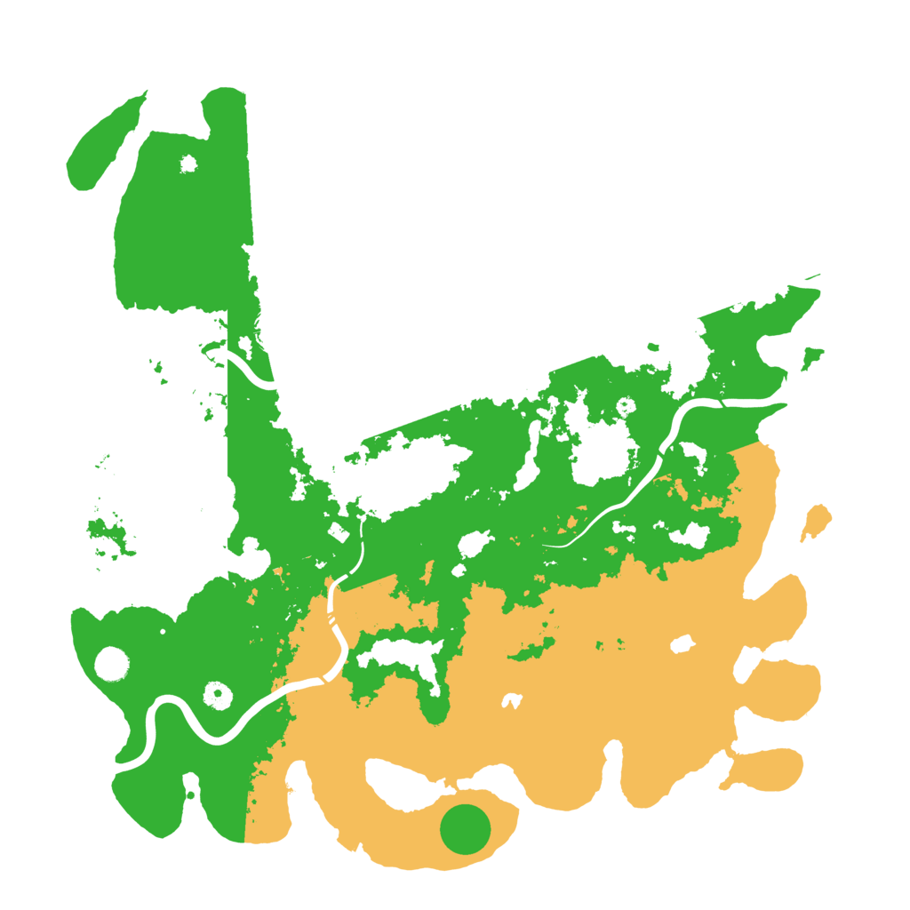 Biome Rust Map: Procedural Map, Size: 4750, Seed: 21112025