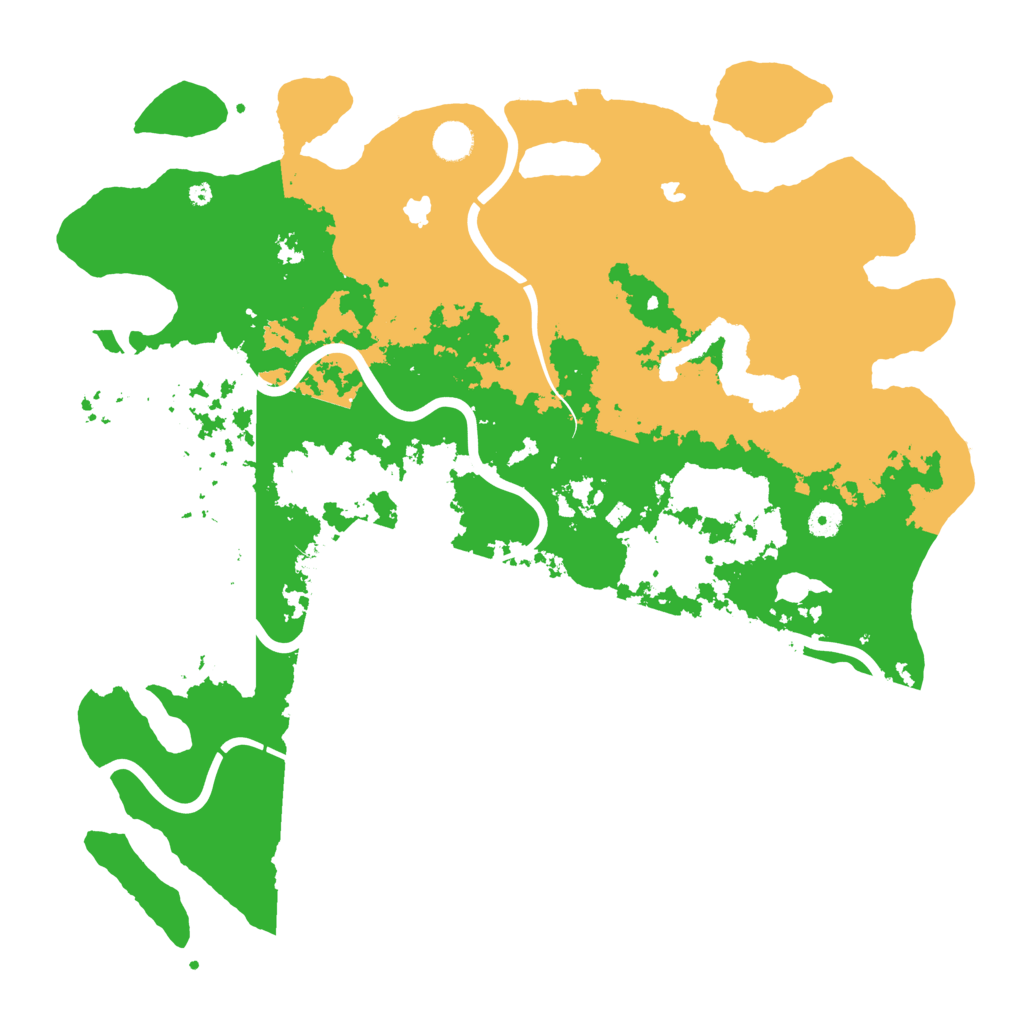 Biome Rust Map: Procedural Map, Size: 4500, Seed: 440918560