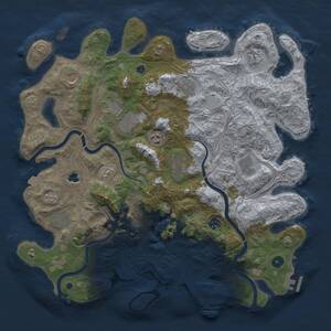 Thumbnail Rust Map: Procedural Map, Size: 4250, Seed: 1844515712, 16 Monuments