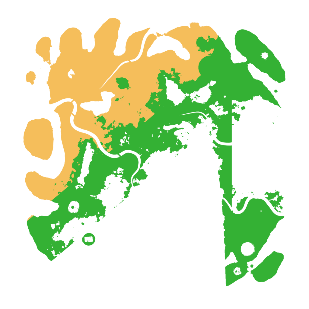 Biome Rust Map: Procedural Map, Size: 4000, Seed: 179180