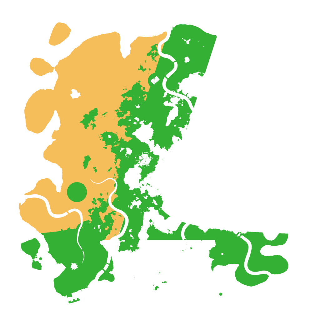 Biome Rust Map: Procedural Map, Size: 4250, Seed: 425907695