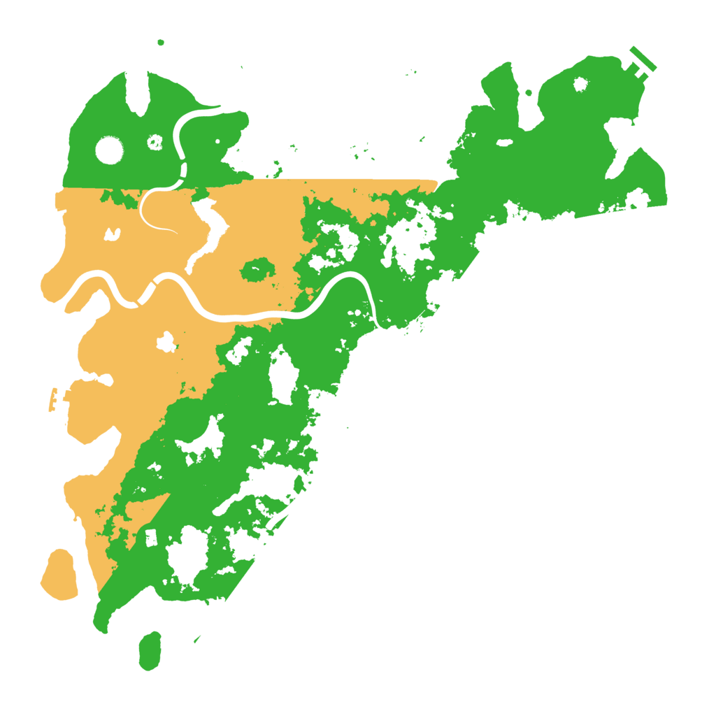 Biome Rust Map: Procedural Map, Size: 4500, Seed: 178280160