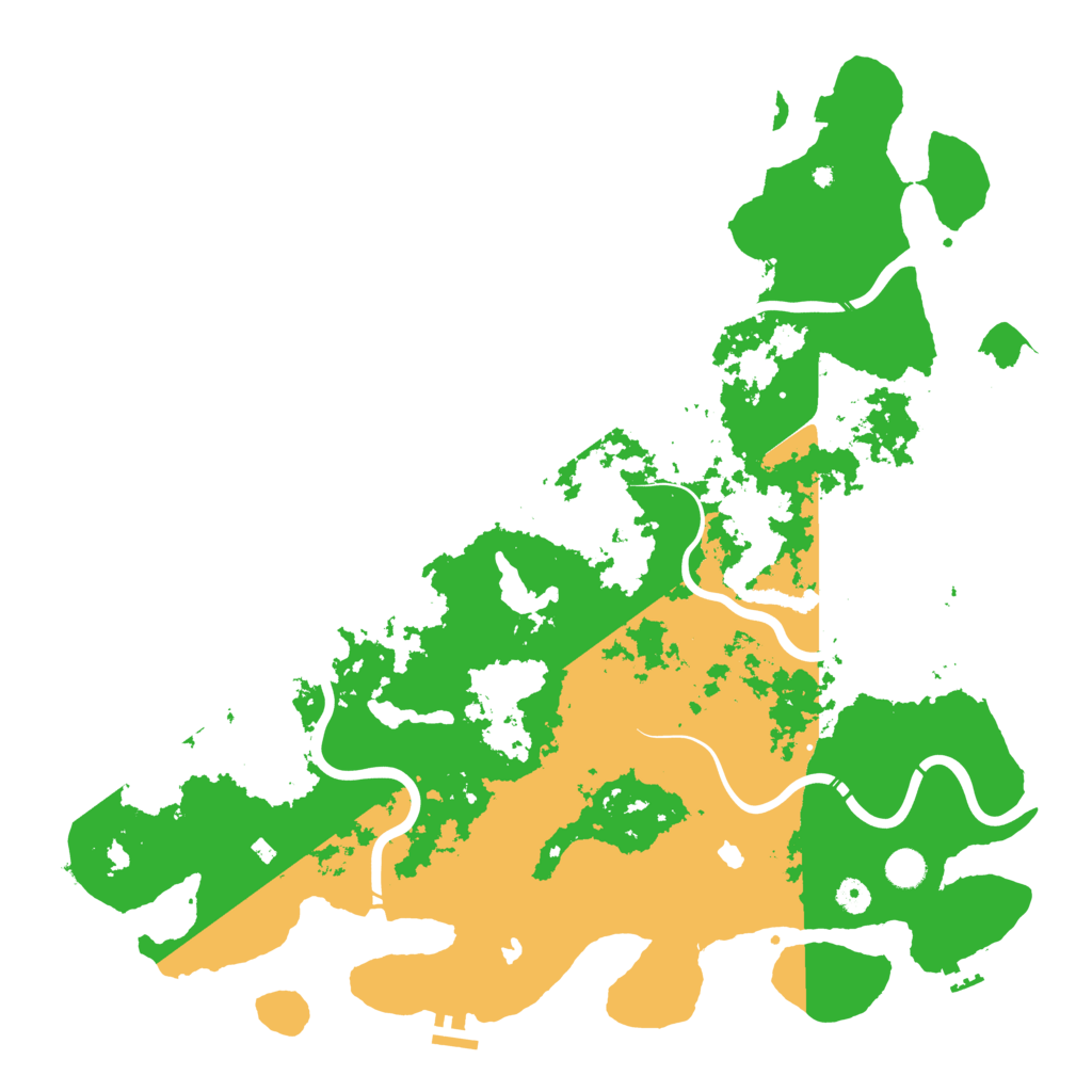 Biome Rust Map: Procedural Map, Size: 4800, Seed: 2040963016