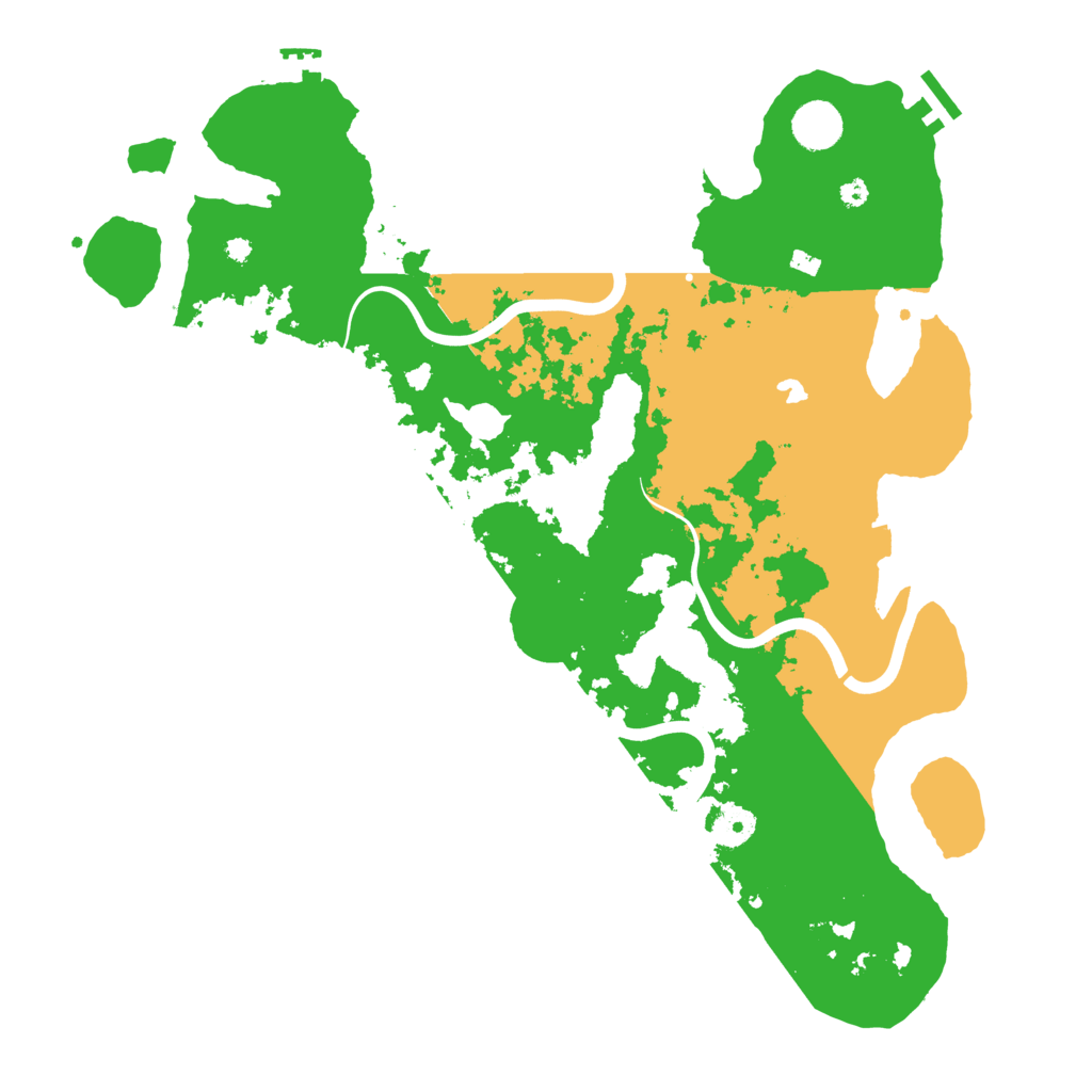 Biome Rust Map: Procedural Map, Size: 4000, Seed: 468822973