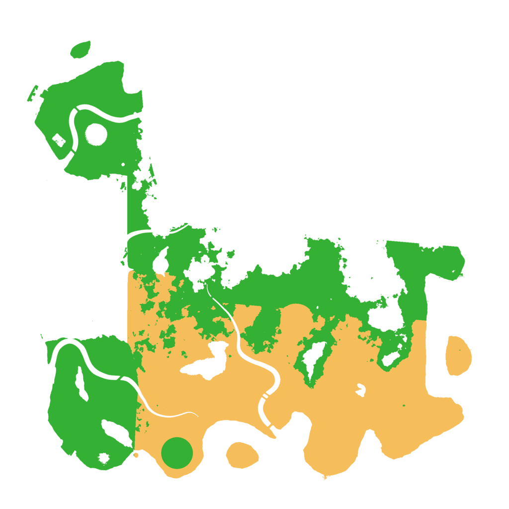Biome Rust Map: Procedural Map, Size: 4250, Seed: 1552361845