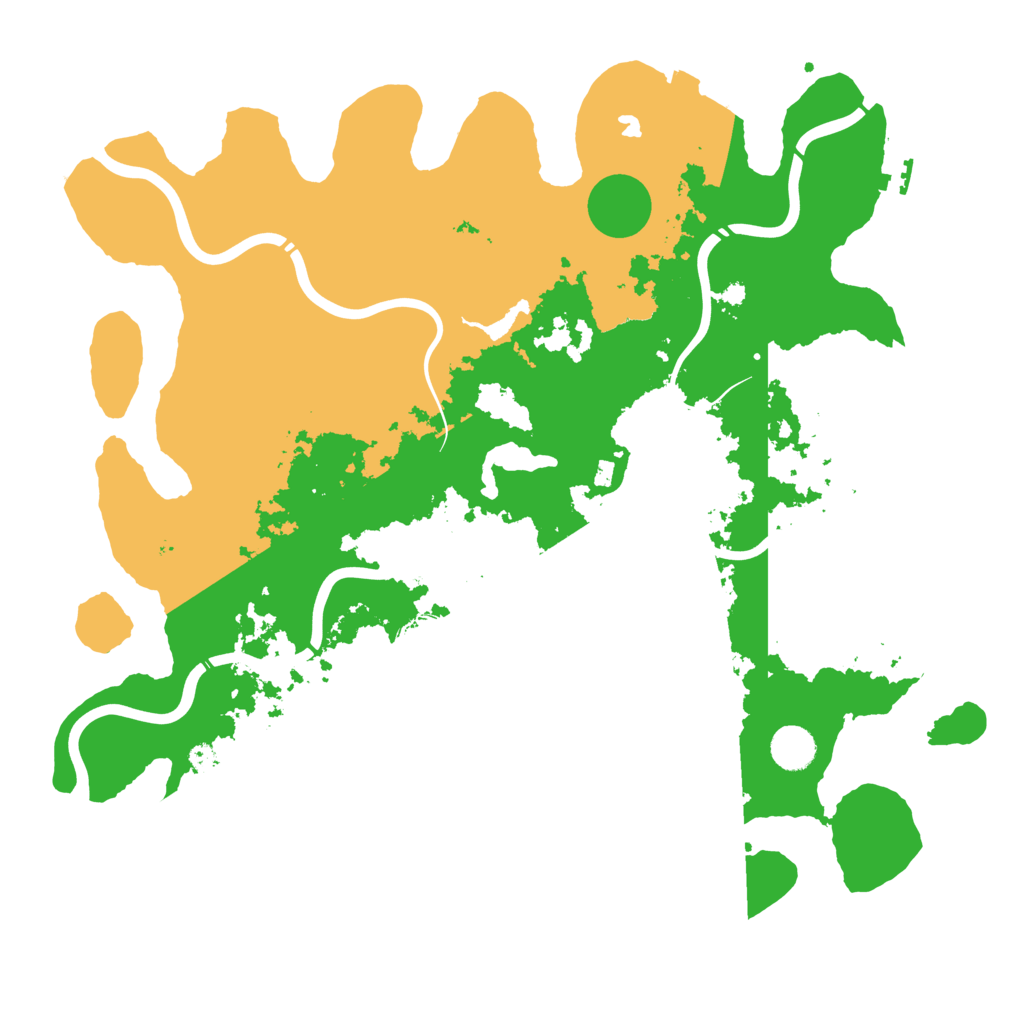 Biome Rust Map: Procedural Map, Size: 4250, Seed: 87126874