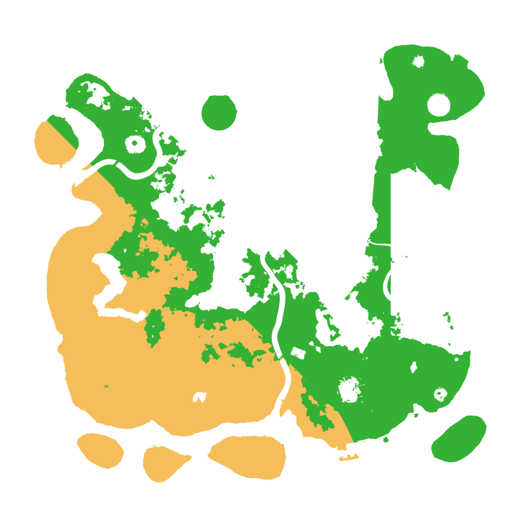Biome Rust Map: Procedural Map, Size: 4000, Seed: 1269550175