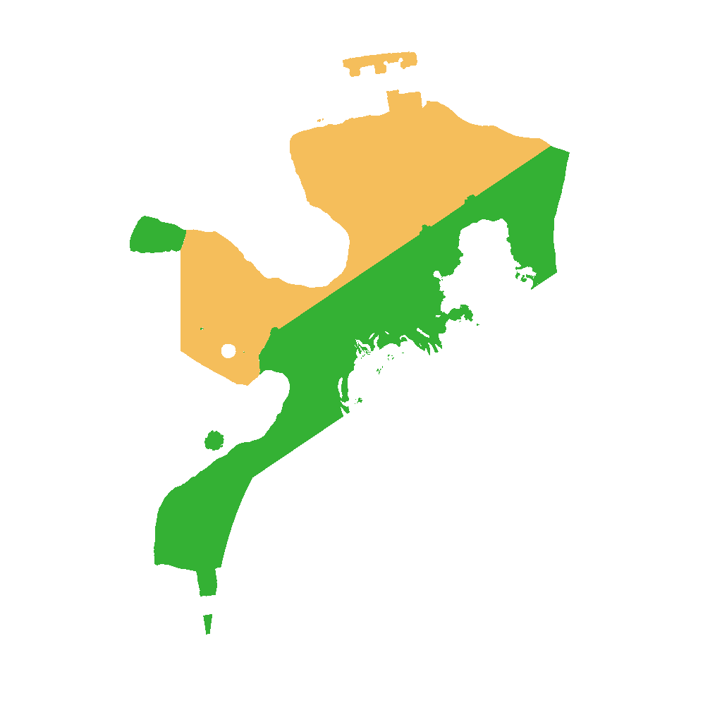 Biome Rust Map: Procedural Map, Size: 1500, Seed: 29624293