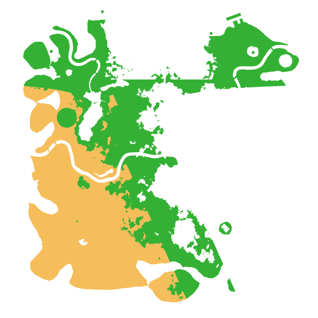 Biome Rust Map: Procedural Map, Size: 4250, Seed: 12789564
