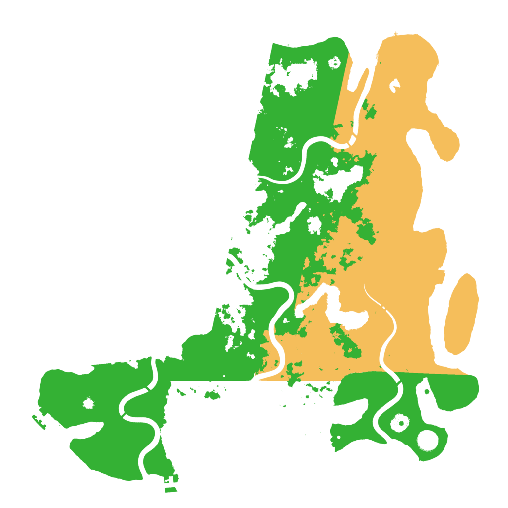 Biome Rust Map: Procedural Map, Size: 4250, Seed: 1202214553