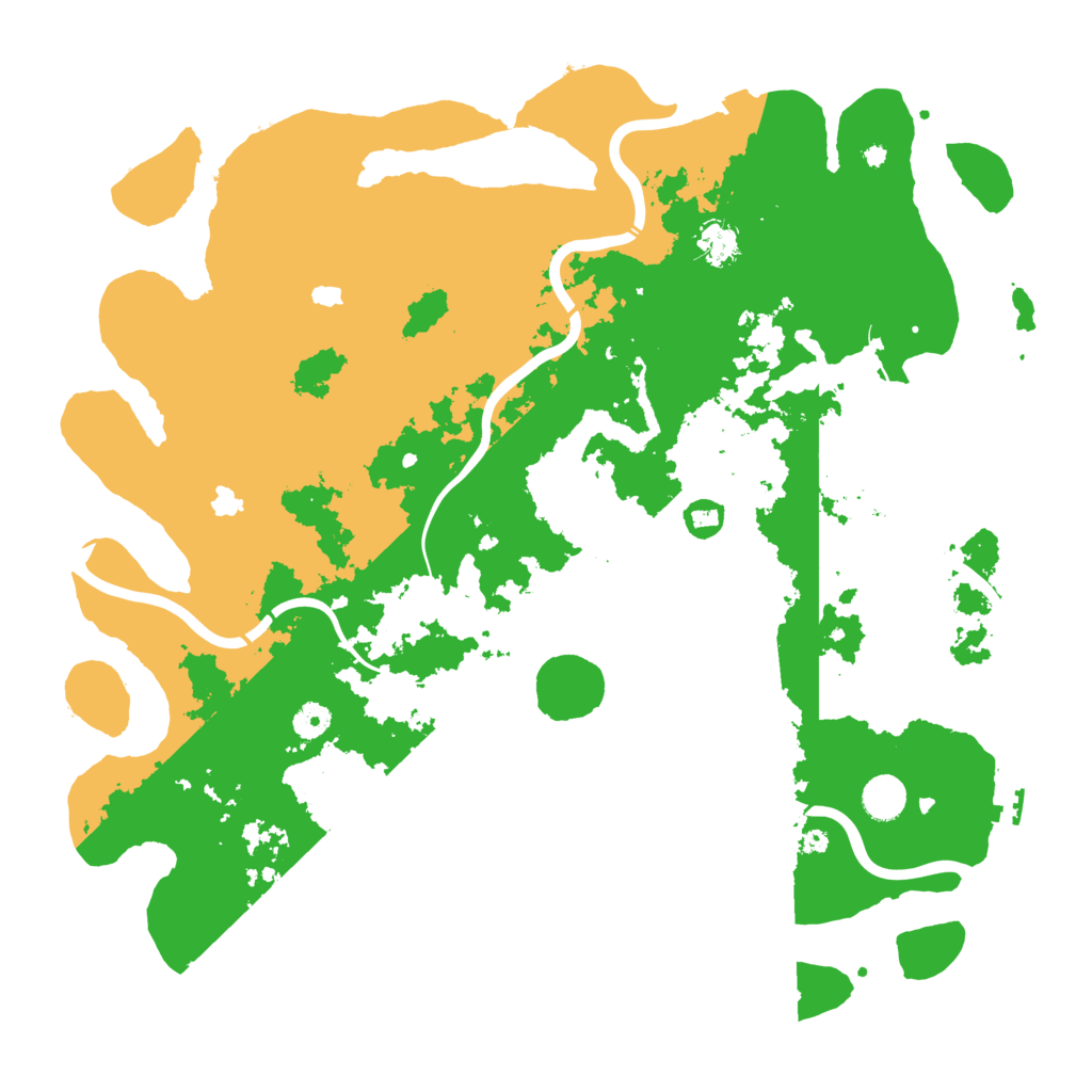 Biome Rust Map: Procedural Map, Size: 4500, Seed: 1572193662