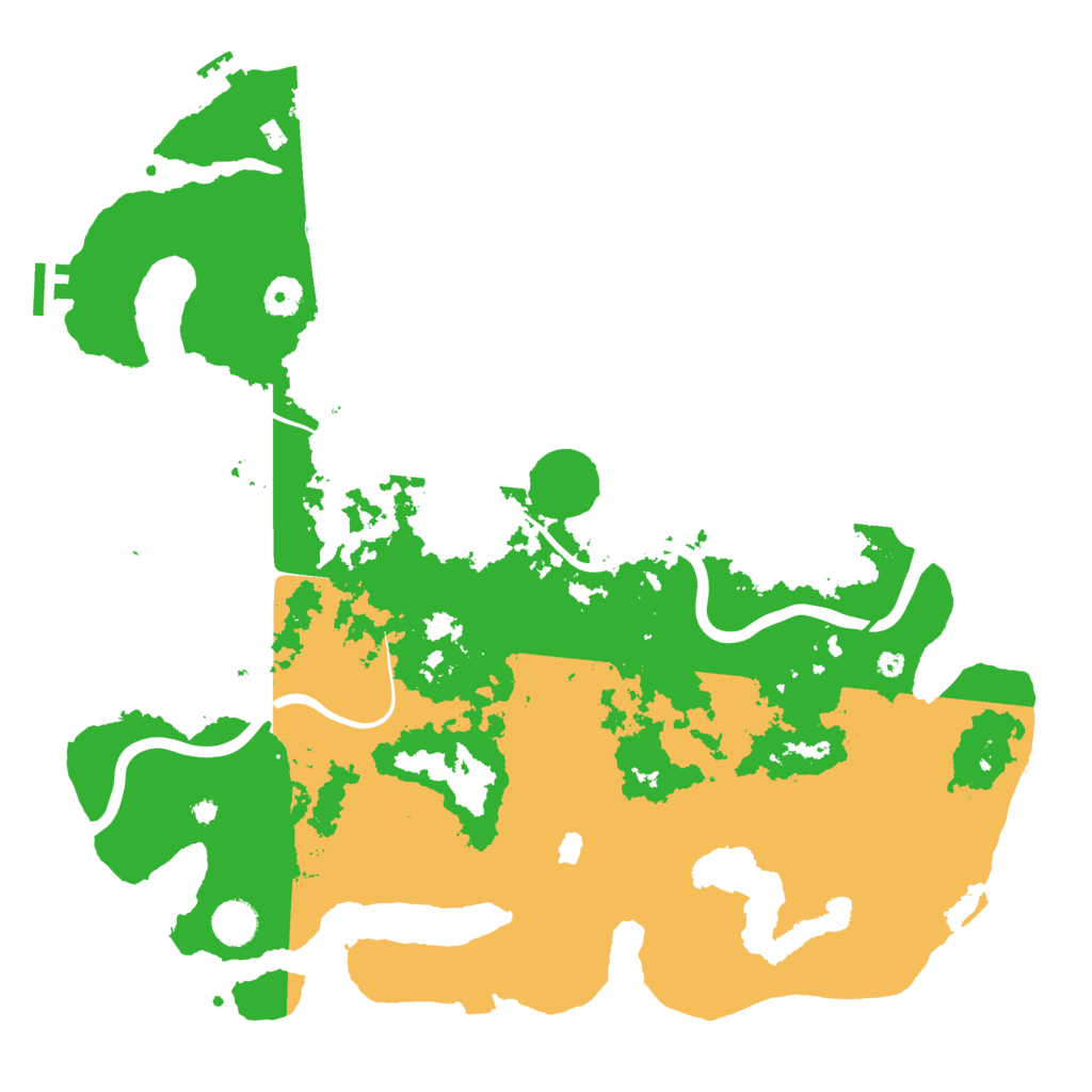 Biome Rust Map: Procedural Map, Size: 4200, Seed: 975705285