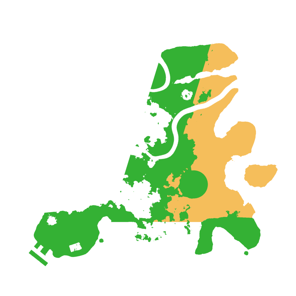 Biome Rust Map: Procedural Map, Size: 2800, Seed: 1962882285