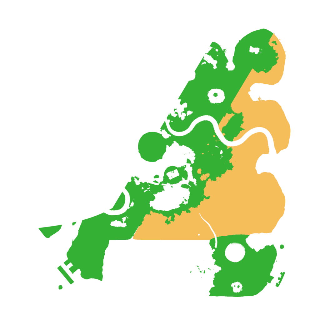 Biome Rust Map: Procedural Map, Size: 3000, Seed: 1946679898