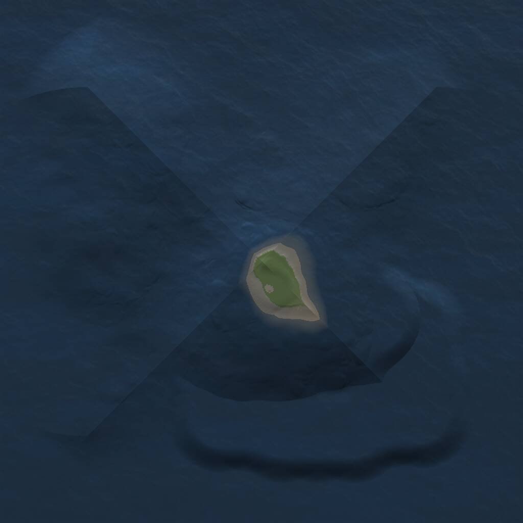 Rust Map: Procedural Map, Size: 1000, Seed: 650255922, 1 Monuments