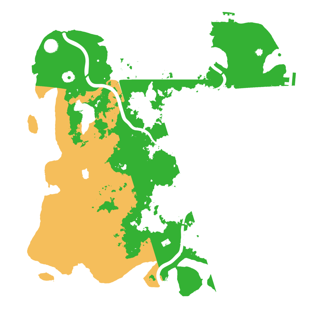 Biome Rust Map: Procedural Map, Size: 4000, Seed: 412632573