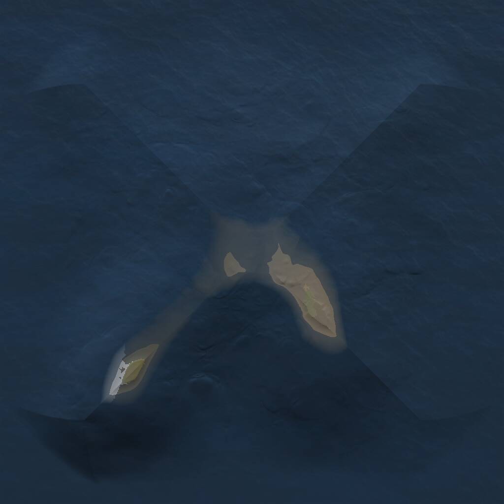 Rust Map: Procedural Map, Size: 1000, Seed: 684789971, 1 Monuments