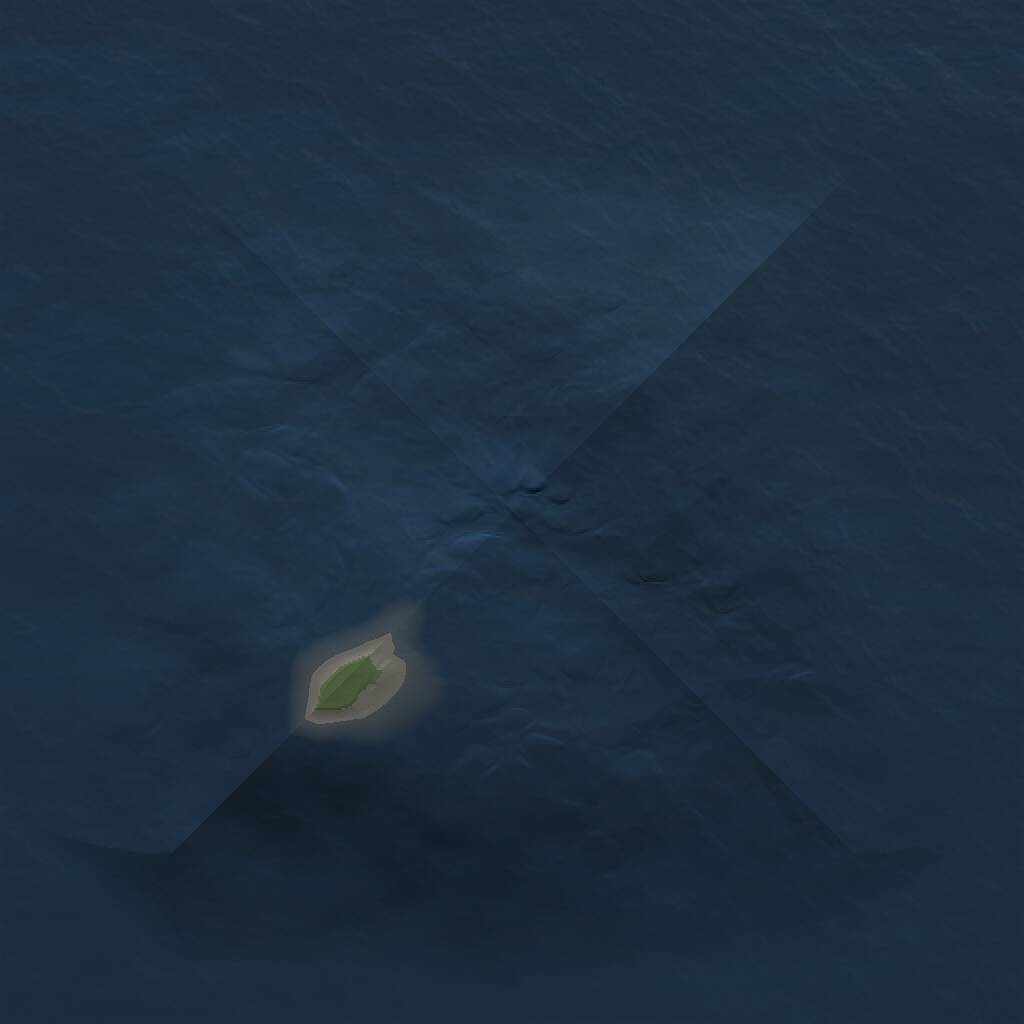 Rust Map: Procedural Map, Size: 1000, Seed: 216664847, 1 Monuments