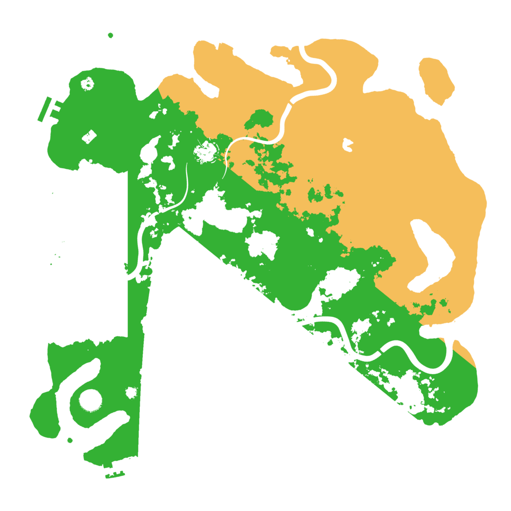 Biome Rust Map: Procedural Map, Size: 4000, Seed: 326294993