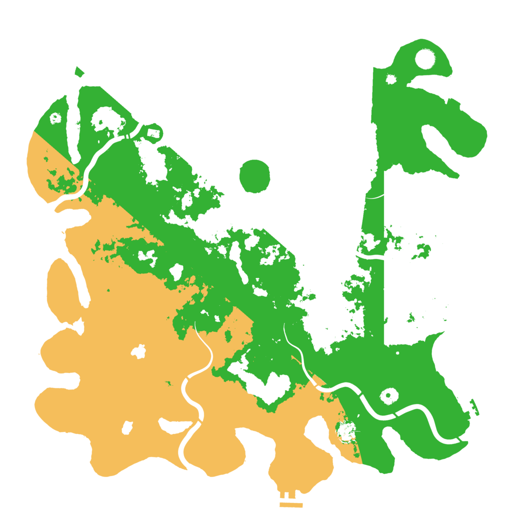 Biome Rust Map: Procedural Map, Size: 4500, Seed: 212333759