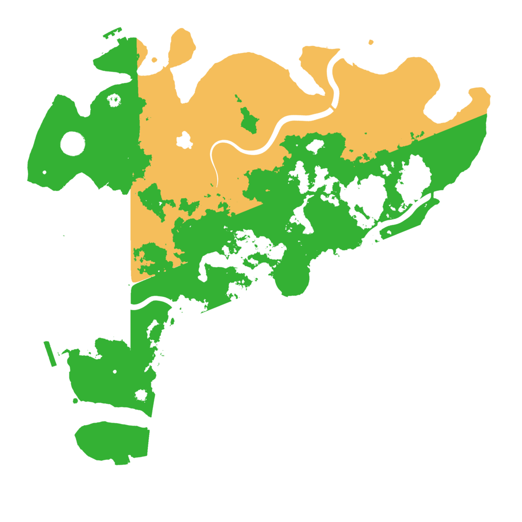 Biome Rust Map: Procedural Map, Size: 4000, Seed: 7353496