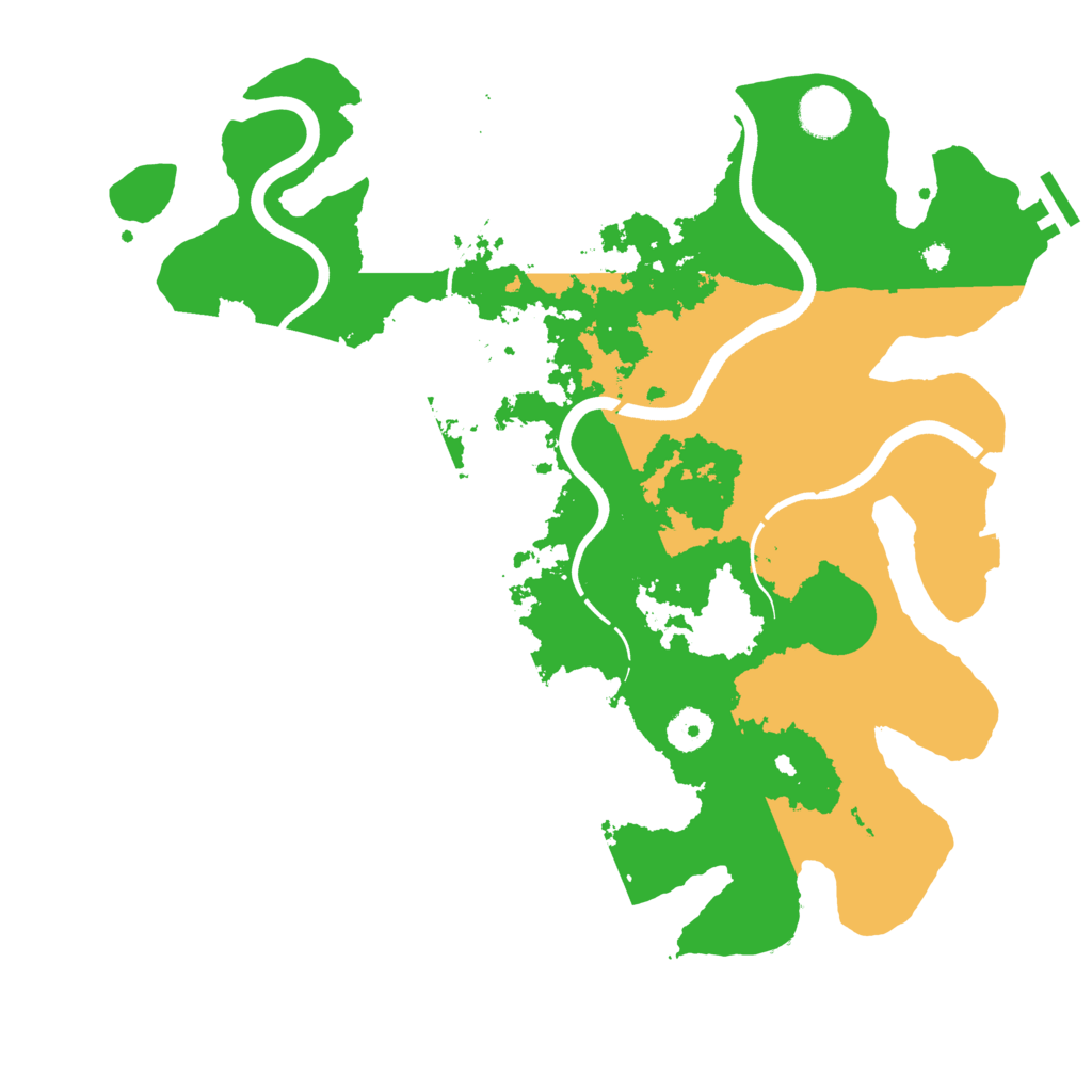 Biome Rust Map: Procedural Map, Size: 3750, Seed: 1357140313