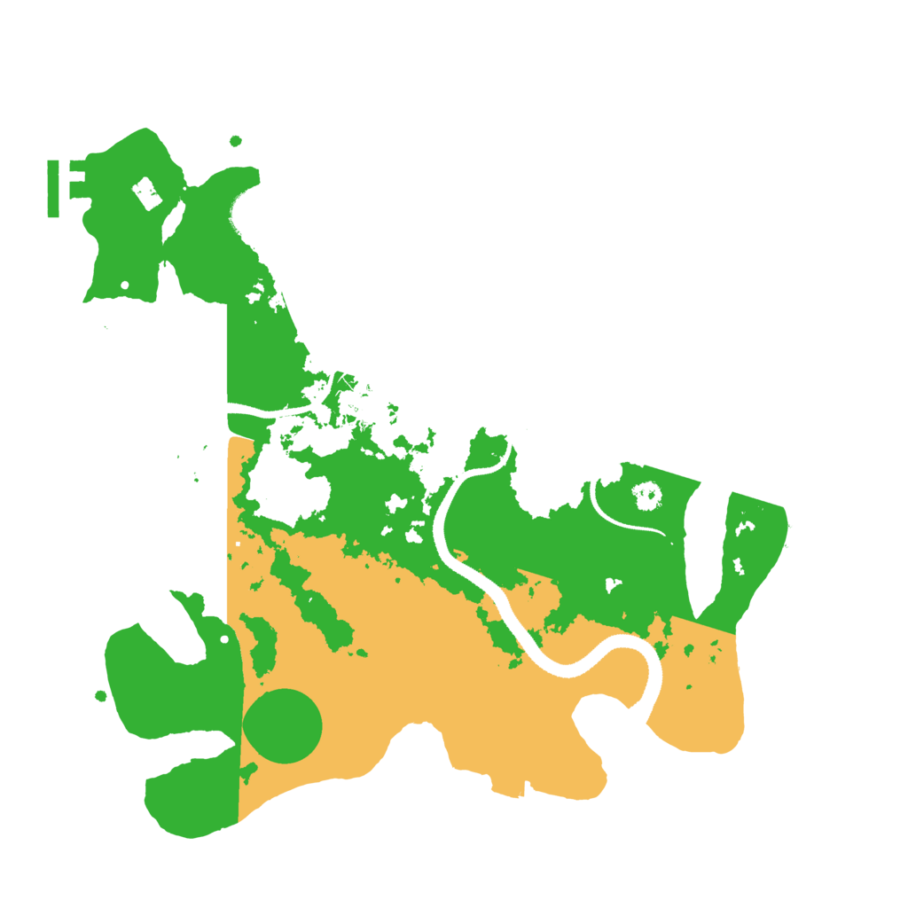 Biome Rust Map: Procedural Map, Size: 3200, Seed: 1331319564