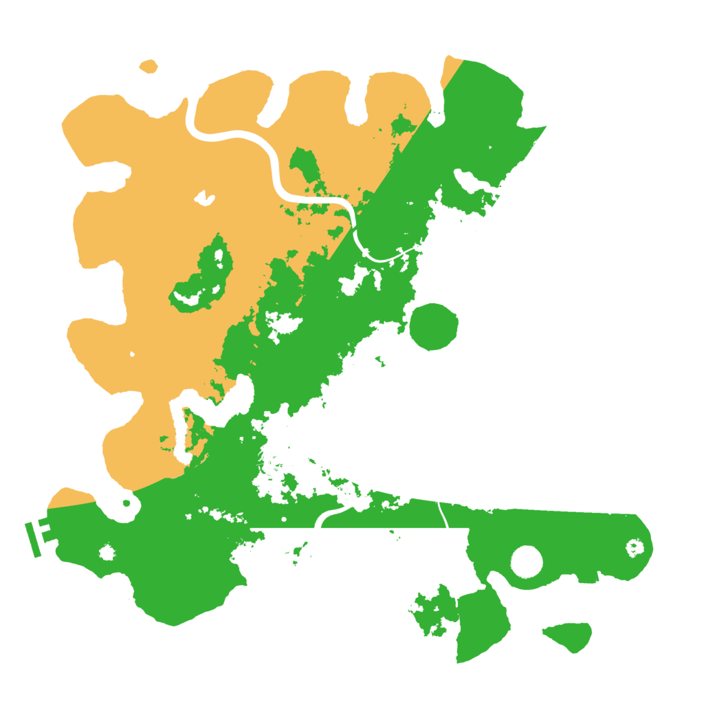 Biome Rust Map: Procedural Map, Size: 4000, Seed: 96433686