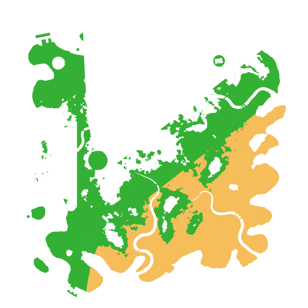Biome Rust Map: Procedural Map, Size: 4250, Seed: 666289708