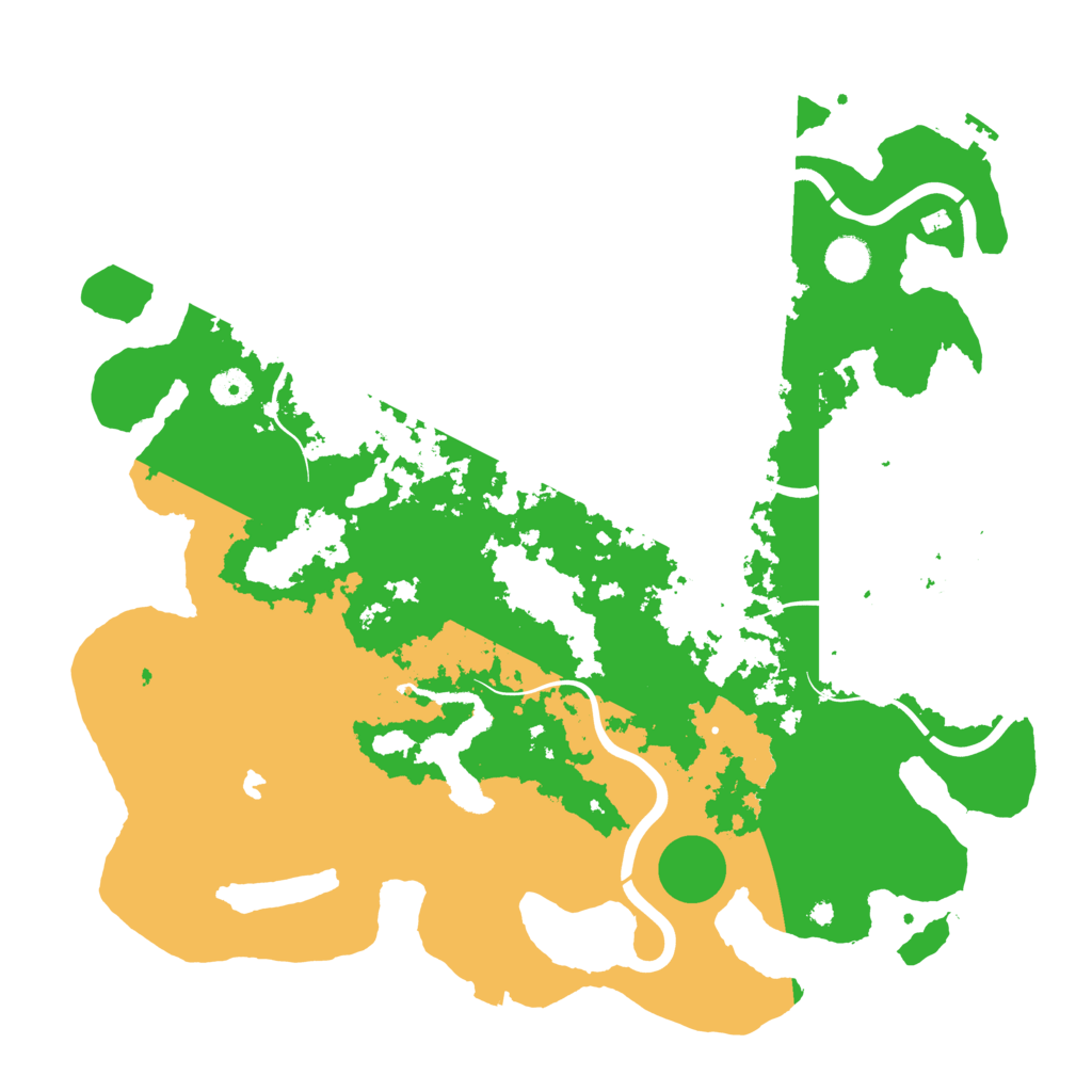 Biome Rust Map: Procedural Map, Size: 4250, Seed: 1465213630