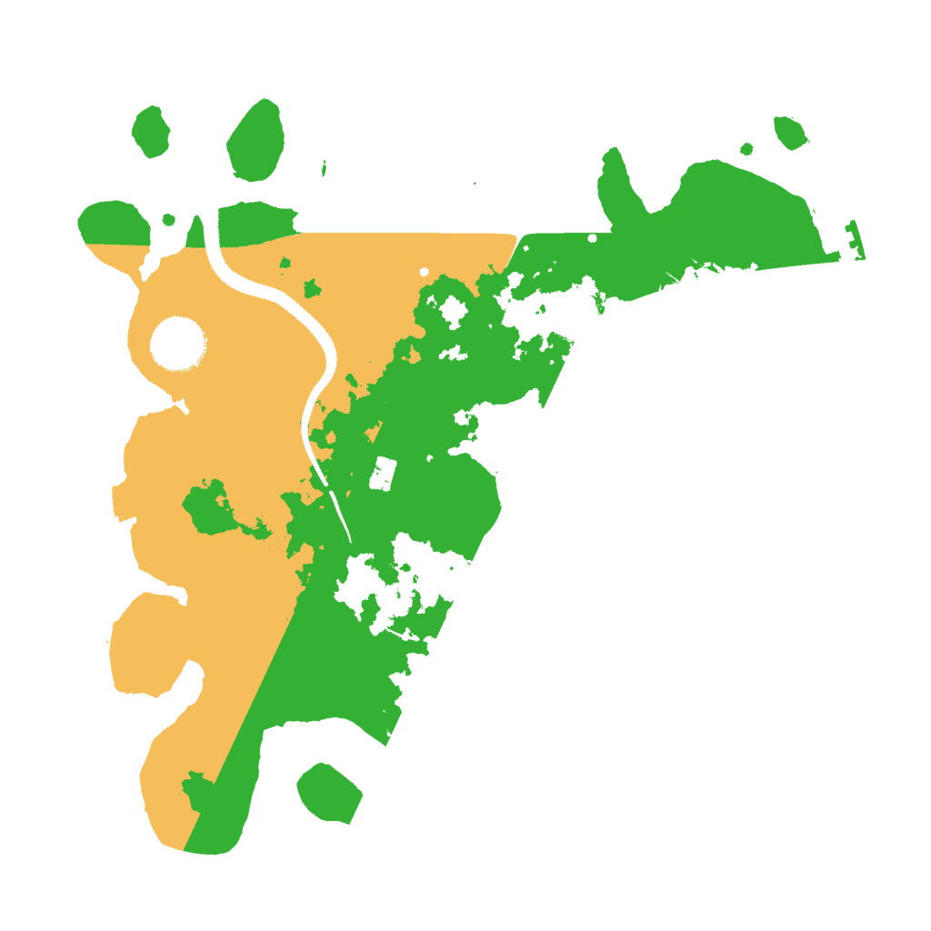 Biome Rust Map: Procedural Map, Size: 3000, Seed: 2126744715