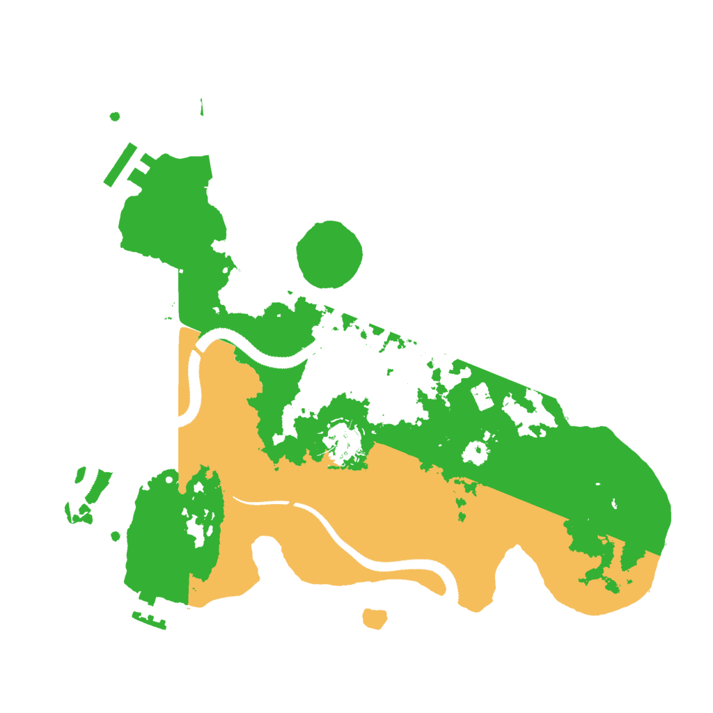 Biome Rust Map: Procedural Map, Size: 3000, Seed: 1614935087